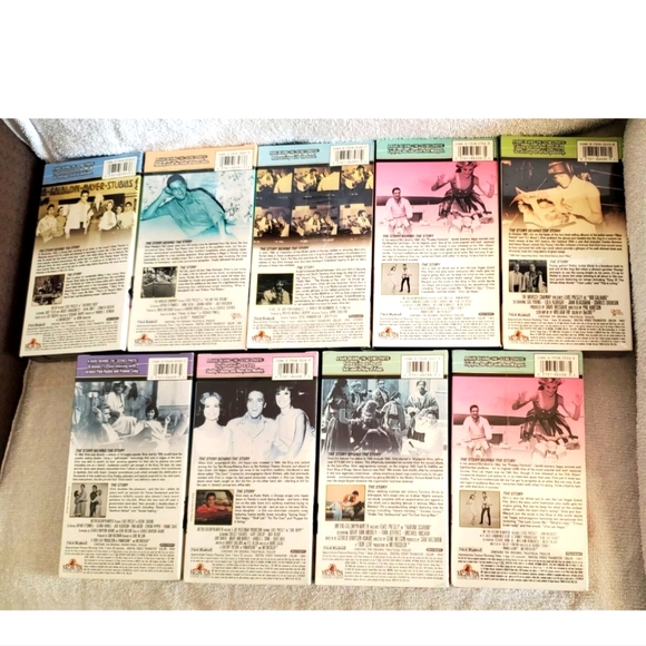 ❣️HP❣️Elvis Presley MGM Commemorative Collection Vol. 1 Vhs Set of 9 - Picture 9 of 12